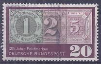 [The 125th Anniversary of the First German Stamp, type KU]