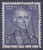 [The 150th Anniversary of the Birth of Justus Liebig, type AK]