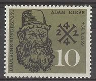 [The 400th Anniversary of the Death of Adam Riese, type EK]