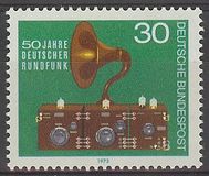 [The 50th Anniversary of German Broadcasting, type VE]