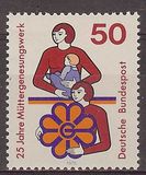 [The 25th Anniversary of the German Maternal Rest and Well-Being Foundation, type WX]