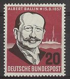 [The 100th Anniversary of the Birth of Albert Ballin, type DC]