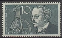 [The 100th Anniversary of the Birth of Rudolf Diesel, 1858-1913, type DT]