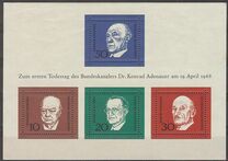 [The Memorial Edition of Konrad Adenauer, type NI]