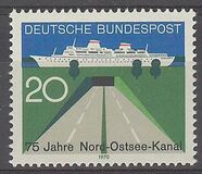 [The 75th Anniversary of the Kieler Canal, type QB]