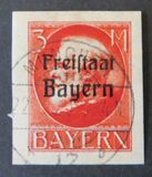 [King Ludwig III Overprinted "Freistaat Bayern", type P15]