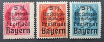 [Charity Stamps - Overprinted "Für Kriegsbeschädigte", type Q]