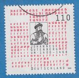 [The 600th Anniversary of the Birth of Johannes Gutenberg, 1397-1468, tip BSZ]