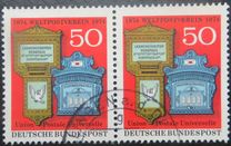 [The 100th Anniversary of the World Postal Union, type WR]