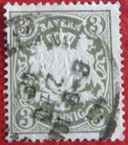 [Coat of Arms - Value in "PFENNIG", type D30]