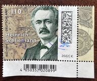 [The 200th Anniversary of the Birth of Heinrich Schliemann, 1822-1890, type DQX]