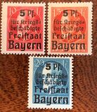 [Charity Stamps - Overprinted "Für Kriegsbeschädigte", type Q]