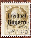 [King Ludwig III Overprinted "Freistaat Bayern", type P11]