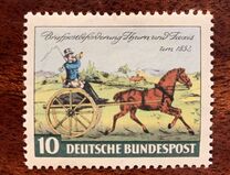 [The 100th Anniversary of the First Stamp From Thurn & Taxis, type AE]