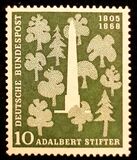 [The 150th Anniversary of the Birth of Adalbert Stifter, τύπος BQ]