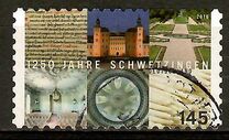 [The 1250th Anniversary of the City of Schwetzingen, type DDL]