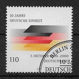 [The 10th Anniversary of the Re-union of Germany, type BUQ]