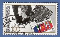 [The 150th Anniversary of the First Stamp, type AVA]