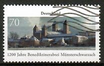 [The 1200th Anniversary of Münsterschwarzach Abbey - Schwarzach am Main, Bavaria, type DFB]