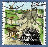 [Charity Stamps - Town Musicians of Bremen, type DFU]