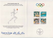 [Summer and Winter Olympic Games - Barcelona, Spain and Albertville, France, type AZM]