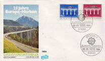 [EUROPA Stamps - Bridges - The 25th Anniversary of C.E.P.T., type AKX]