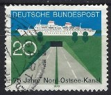 [The 75th Anniversary of the Kieler Canal, type QB]