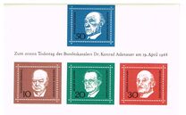 [The Memorial Edition of Konrad Adenauer, type NI]