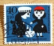 [Charity Stamps - Little Red Ridinghood, type FO]