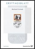 [The 100th Anniversary of the Birth of Bernhard Grzimek, 1909-1987, type CPA]