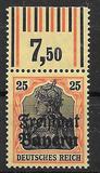 [German Empire Postage Stamps Overprinted "Freistaat Bayern", type O7]