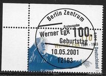 [The 100th Anniversary of the Birth  of Werner Egk, type BWI]