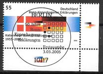 [The 50th Anniversary of the Bonn-Copenhagen Declaration - Joint Issue with Denmark, type CFV]