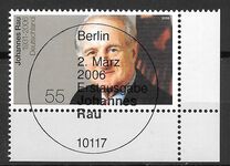 [Johannes Rau Memorial Issue, type CIM]