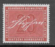 [The 125th Anniversary of the Birth of Heinrich von Stephan, type BX]