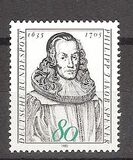 [The 350th Anniversary of the Birth of Philipp Jakob Spener, Theologian, tip ALV]