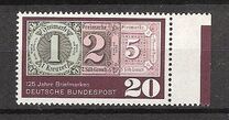 [The 125th Anniversary of the First German Stamp, type KU]