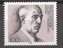 [The 100th Anniversary of the Birth of Wilhelm Leuschner, Trade union Leader, type AUN]