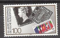 [The 150th Anniversary of the First Stamp, type AVA]