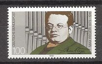 [The 75th Anniversary of the Death of Max Reger, Composer, type AXA]