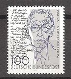 [The 100th Anniversary of the Birth of Werner Bergengruen, Writer, type BAX]