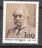 [The 100th Anniversary of the Death of Werner von Siemens, Inventor and Engineer, type BBK]