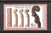 [The 250th Anniversary of the Death of Mathias Klotz, Instrument Maker, type BDE]