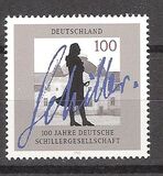 [The 100th Anniversary of the German Schiller Society, tip BHE]