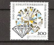 [The 500th Anniversary of Idar-Oberstein Gem-area, tip BLU]