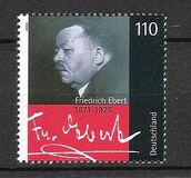 [The 70th Anniversary of the Death of Friedrich Ebert, 1871-1925, type BTB]