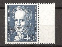 [The 100th Anniversary of the Death of Alexander von Humboldt, type EL]