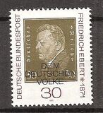 [The 100th Anniversary of the Birth of Friedrich Ebert, type QV]