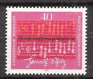 [The 300th Anniversary of the Death Heinrich Schütz, Composer, type TN]