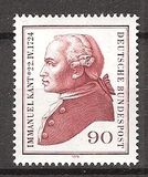 [The 250th Anniversary of the Birth of Immanuel Kant, Philosopher, type VY]